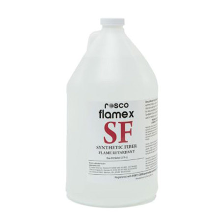 Rosco Flamex SF Flame Retardant for Synthetic Fiber Fabrics, 5 Gallon