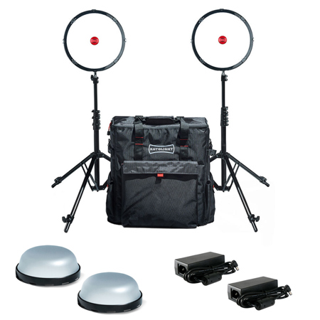 Rotolight AEOS 2 RGBWW Studio LED Light Masters Kit