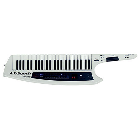 Roland AX-Synth 49-Key Shoulder Synthesizer with SuperNatural, Pearl White