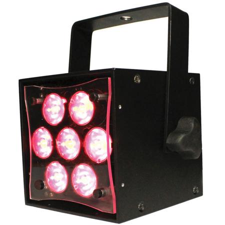 Rosco Braq Cube 4C RGBW LED Light, Black, With Power Cord