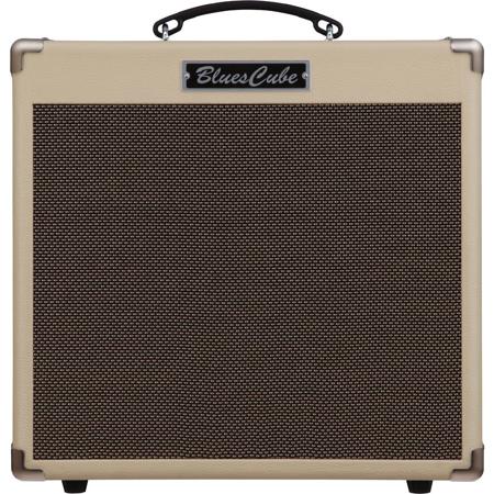 Roland Blues Cube Hot 30W 1x12" Guitar Combo Amplifier with Tube Tone, Vintage Blond