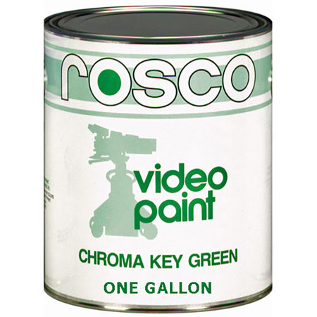 Rosco Chroma Key Matte Green Paint - Gallon