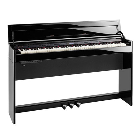 Roland DP603 88-Key Digital Home Piano, Polished Ebony