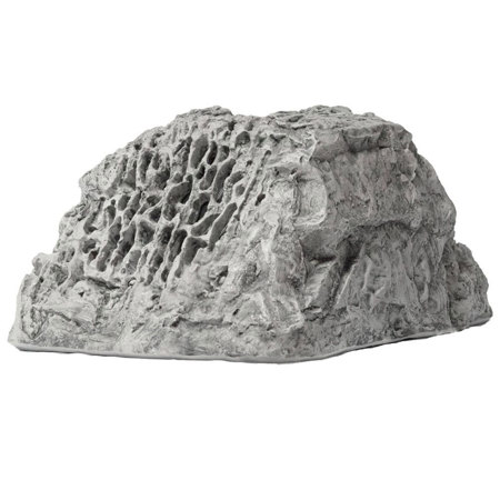 Rockustics Outdoor Dual Voice Coil DubSub Subwoofer, Gray