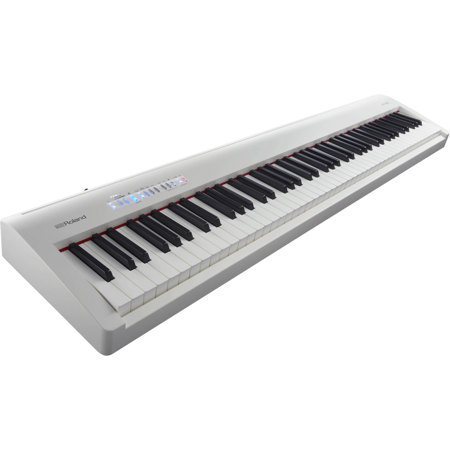Roland FP-30 88 Keys SuperNATURAL Digital Piano White W/ Custom Stand/Pedal Unit