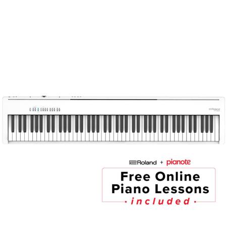 Roland FP-30X 88 Keys SuperNATURAL Portable Digital Piano, White