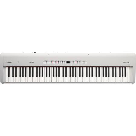 Roland FP-50 88 Keys SuperNATURAL Digital Piano, White