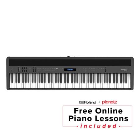 Roland FP-60X 88 Keys SuperNATURAL Portable Digital Piano, Black