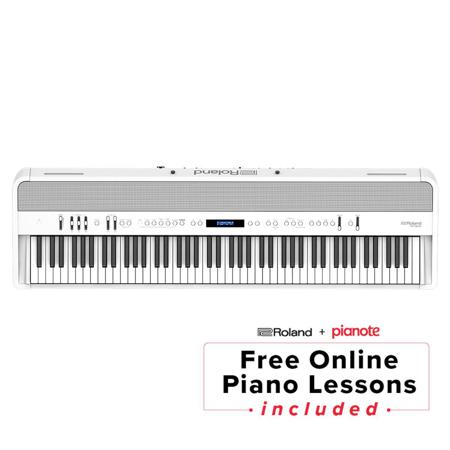 Roland FP-90X 88 Keys Flagship Portable Digital Piano, White FP-90X-WH