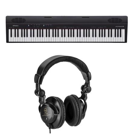 Roland GO:PIANO88 88-Note Piano with Onboard Bluetooth Speakers with  Headphones