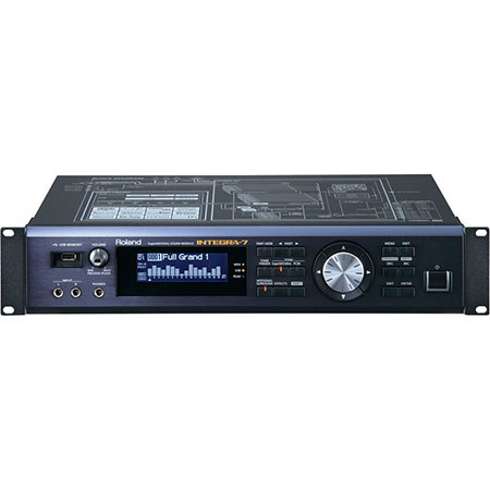 Roland Integra-7 SuperNATURAL Sound Module, Graphic LCD Display