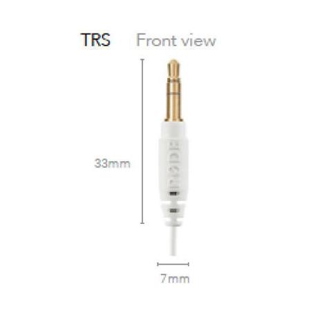 Rode Lavalier GO Professional-Grade Wearable Microphone, White LAVGO-W