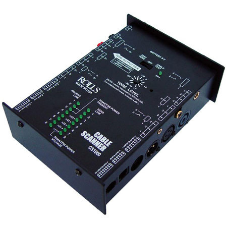 Rolls CS1000 Cable Scanner Cable and Cable Tester