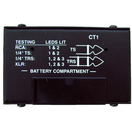 Rolls CT1 Cable Detective tests Cables, 1/4in Connector