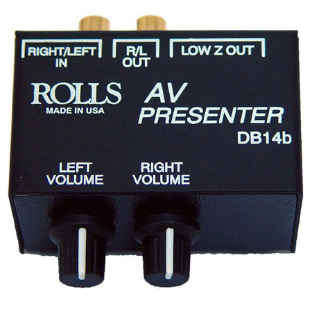 Rolls DB14B A/V Presenter Direct Box/Signal Separator