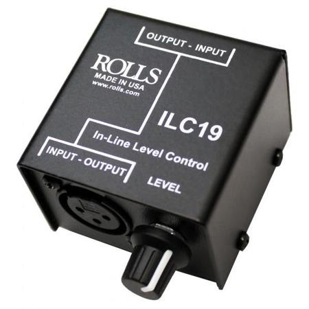 Rolls ILC19 In-Line Level Control for XLR Balanced Signals