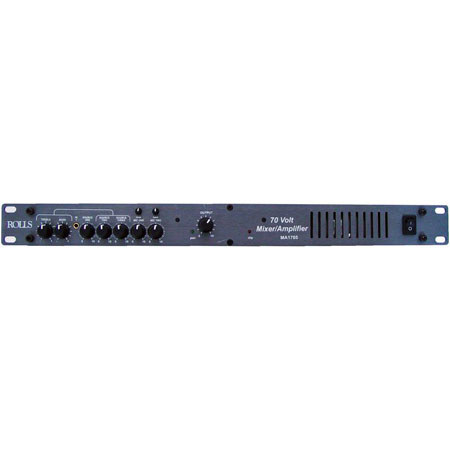 Rolls MA1705 70W Mixer/Amplifier for Paging Music