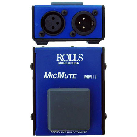 Rolls MM11 MicMute Professional Microphone Switch