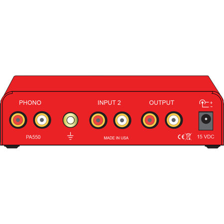 Rolls Bellari PA550 3-Channel Preamplifier with RIAA Phono Preamp&Headphone Amp