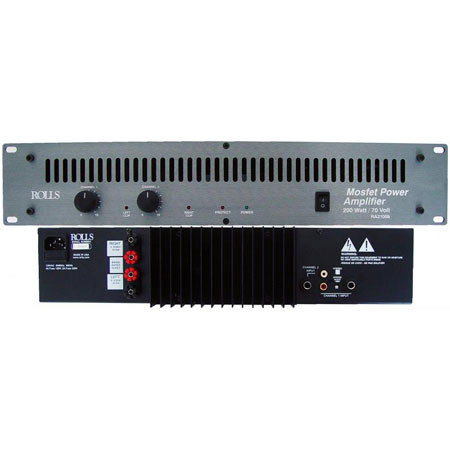 Rolls RA2100B 100W Stereo Professional Power Amplifier