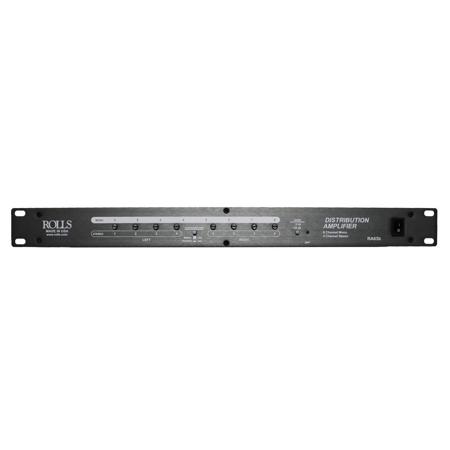 Rolls 8-Channel Mono/4-Channel Stereo Distribution Amplifier