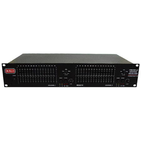 Rolls REQ315 Dual Channel 15 Band Constant Q Equalizer