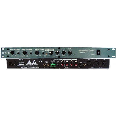 Rolls RM70 Rack Mountable Microphone/Source Selector