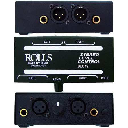 Rolls SLC19 Passive Stereo Level Attenuator