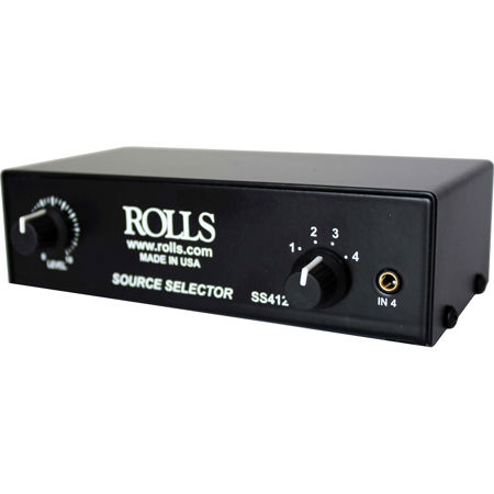 Rolls Bellari SS412 Passive Analog Stereo Audio Source Selector
