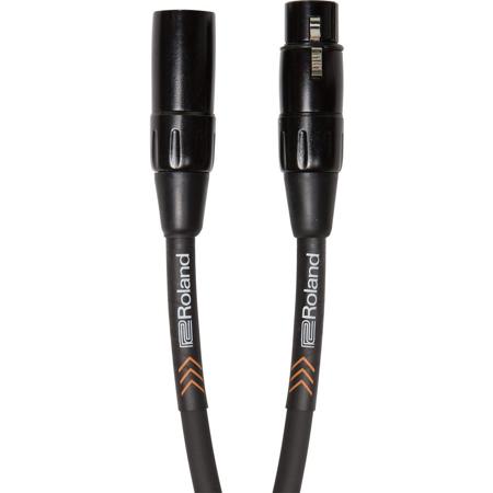 Roland Black Series 3' Microphone Cable, XLR Connectors