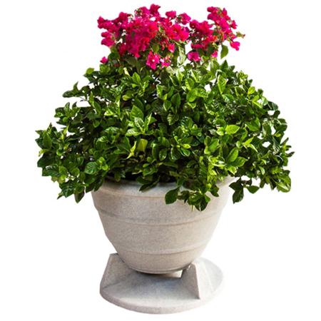 Rockustics 8" 2-Way Outdoor OmniPlanter Speaker, Granite Gray