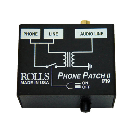 Rolls PI9 Phone Patch II Telephone Output Adapter