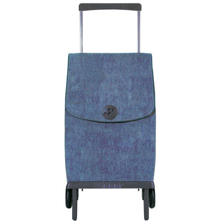 Rolser Plegamatic Orbita Vaquero Shopping Trolley, Azul