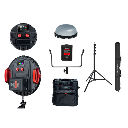 Rotolight AEOS 2 PRO 120W RGBWW LED Light Imagemaker Kit, w/Pro 9.5' Light Stand