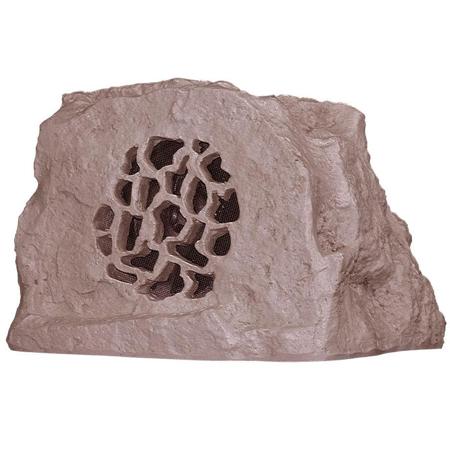 Rockustics 6.5" 2-Way Outdoor Rocky III Rock Speaker, Brown
