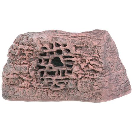 Rockustics 6.5" 2-Way Outdoor Rocquette Rock Speaker, Brown