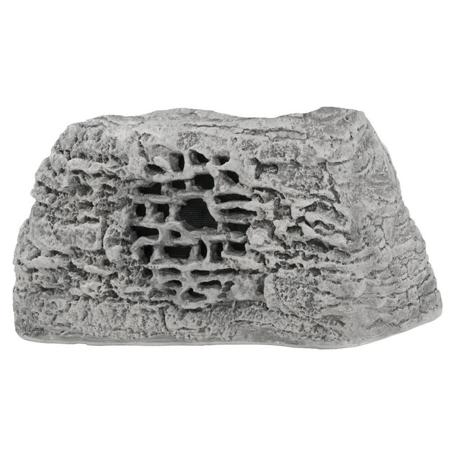 Rockustics 6.5" 2-Way Outdoor Rocquette Rock Speaker, Gray