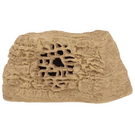 Rockustics 6.5" 2-Way Outdoor Rocquette Rock Speaker, Sandstone