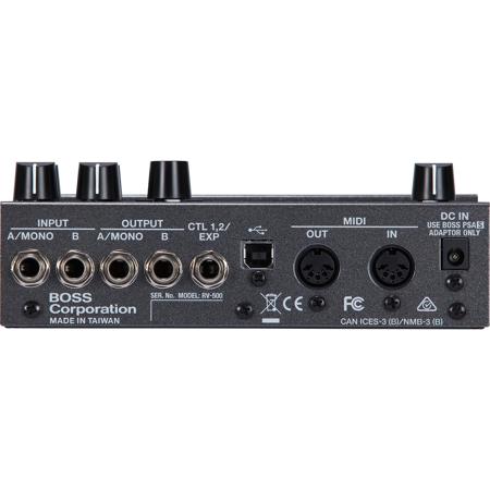 Boss RV-500 Powerful and Versatile Reverb Pedal RV-500