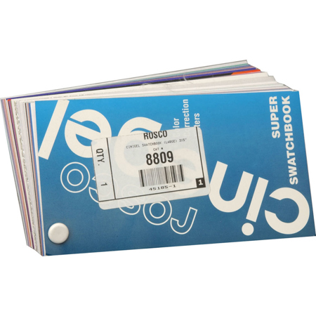 Rosco Large 3x6" Cinegel Swatchbook