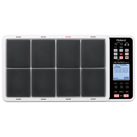 Roland Octapad SPD-30 Digital Percussion Pad, 1 kOhms Output Impedance, White