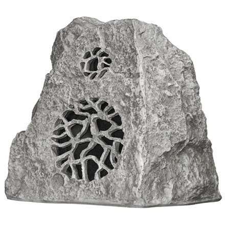 Rockustics StoneHenge II 8" 2-Way Outdoor Rock Speaker, Gray