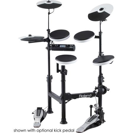 Roland V Drums TD 4KP Portable Electronic Drum Set Includes TD 4 Module Kick Pad FD 8 Hi Hat Pedal Snare Pad Tom Pads CY 5 Cymbal Pads AC