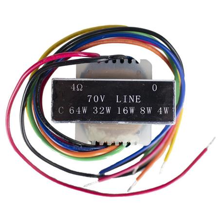 Rockustics 64 Watt, 70 Volt Transformer