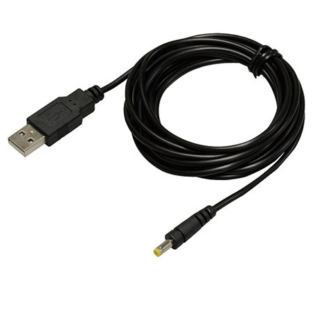 Roland 8.2' USB DC Power Supply Cable for R-05 WAVE/MP3 Recorder & VT-12 Trainer