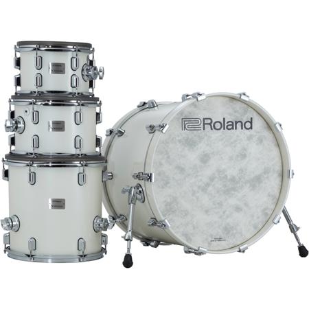 Roland VAD706 V Drums Acoustic Design 706 Drum Kit Pearl White VAD706 PW