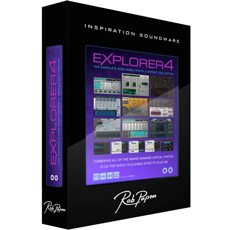 Rob Papen eXplorer 3 to eXplorer Bundle 4 Upgrade Plug-in, Electronic Download