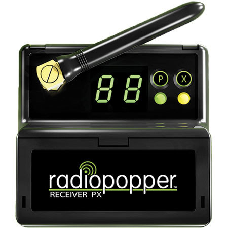 RadioPopper PX Receiver with Antenna and Nikon Bracket