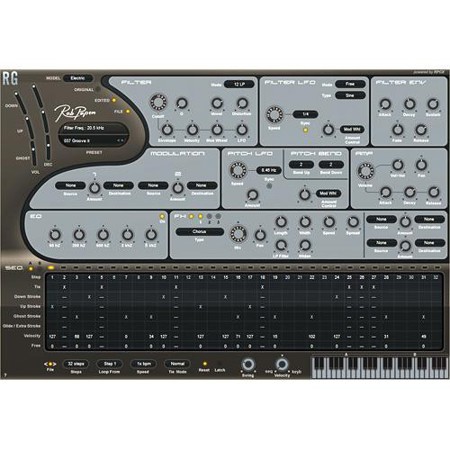 Rob Papen RG Virtual Rhythm Guitar Plug-In Instrument, Electronic Download