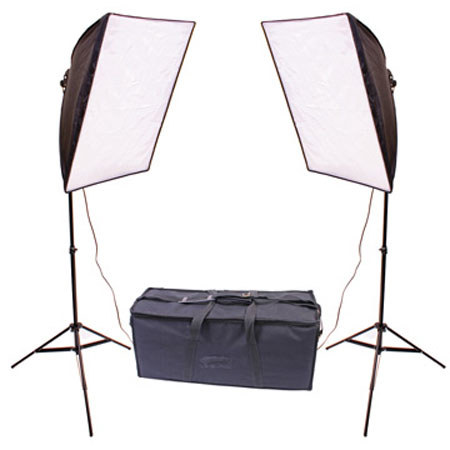 RPS Studio Dual Square Folding Softbox Kit